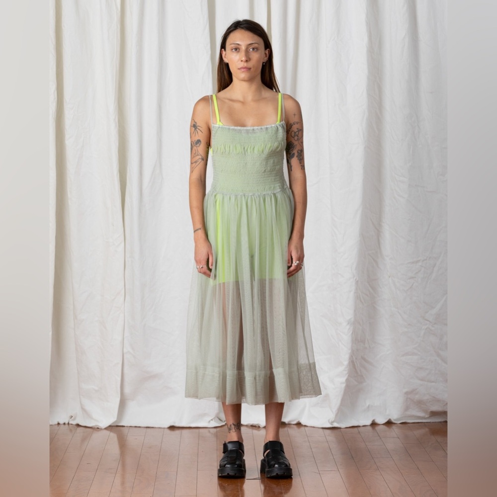 Ali Golden - Ballerina Dress - Green Tea - S